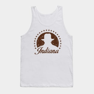 Indianamount light distressed Tank Top